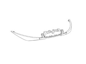 SET FRONT FRAMES BLACK SH59X