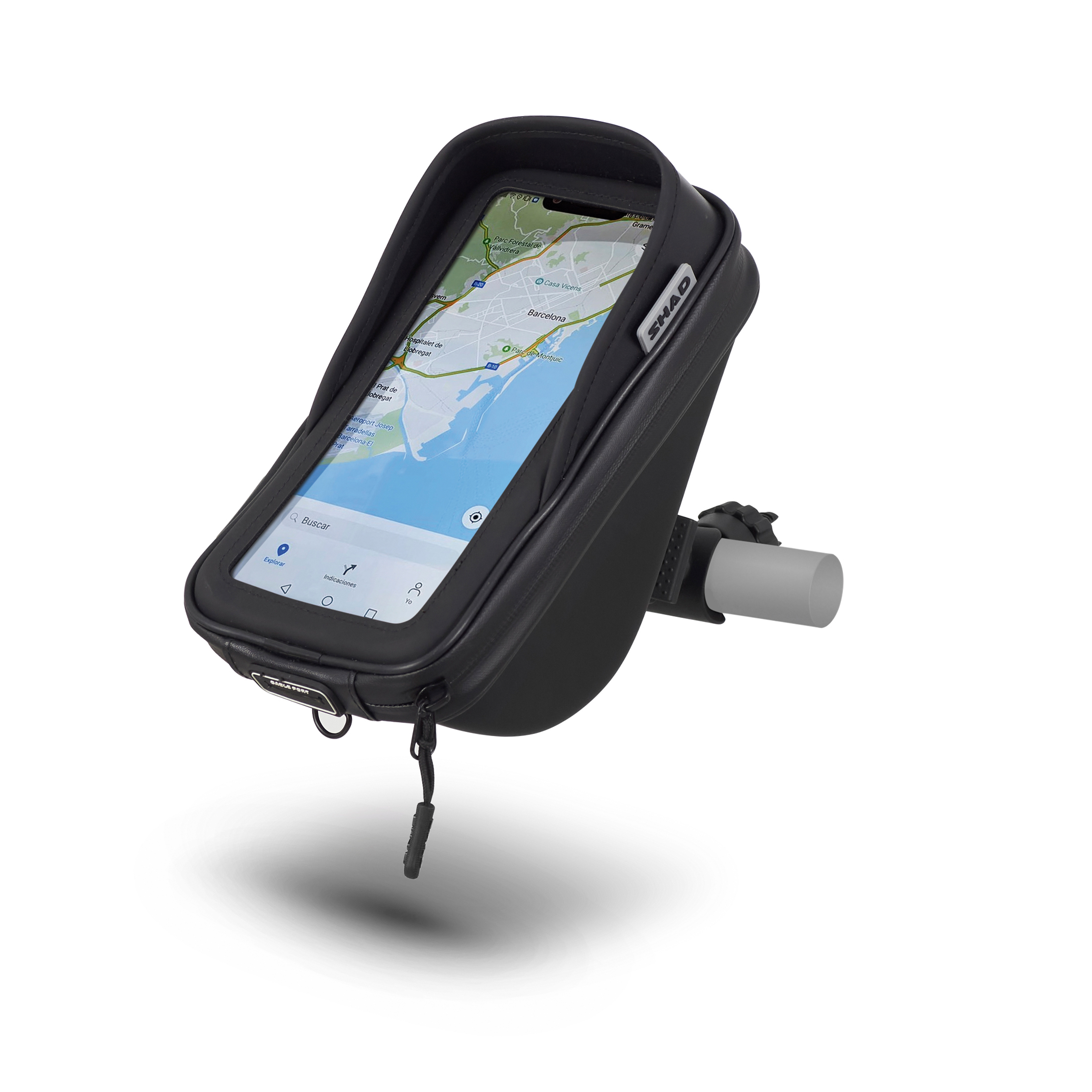 SUPPORT SMARTPHONE SG76 AVEC POCHE, 180 x 90 mm - GUIDON