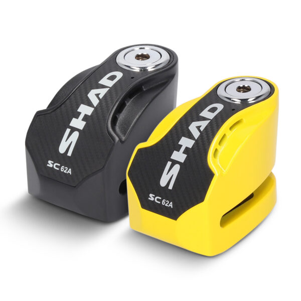 SC62A DISC LOCK - YELLOW