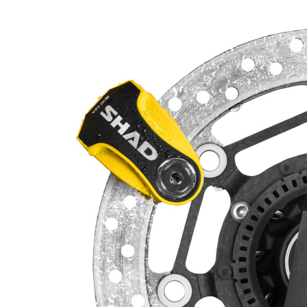 SC62A DISC LOCK - YELLOW