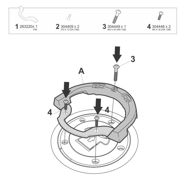 FIJACIÓN CLICK SYSTEM YAMAHA FJR 1300 06>22 image_3