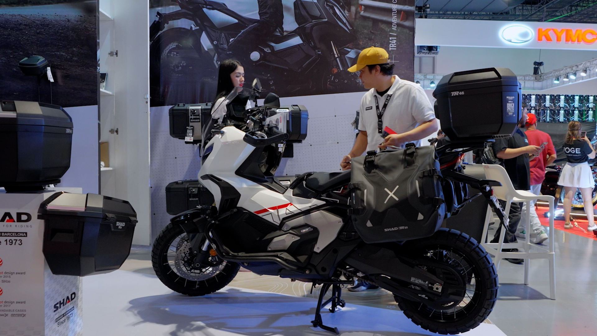 SHAD motorcycle cases and bags