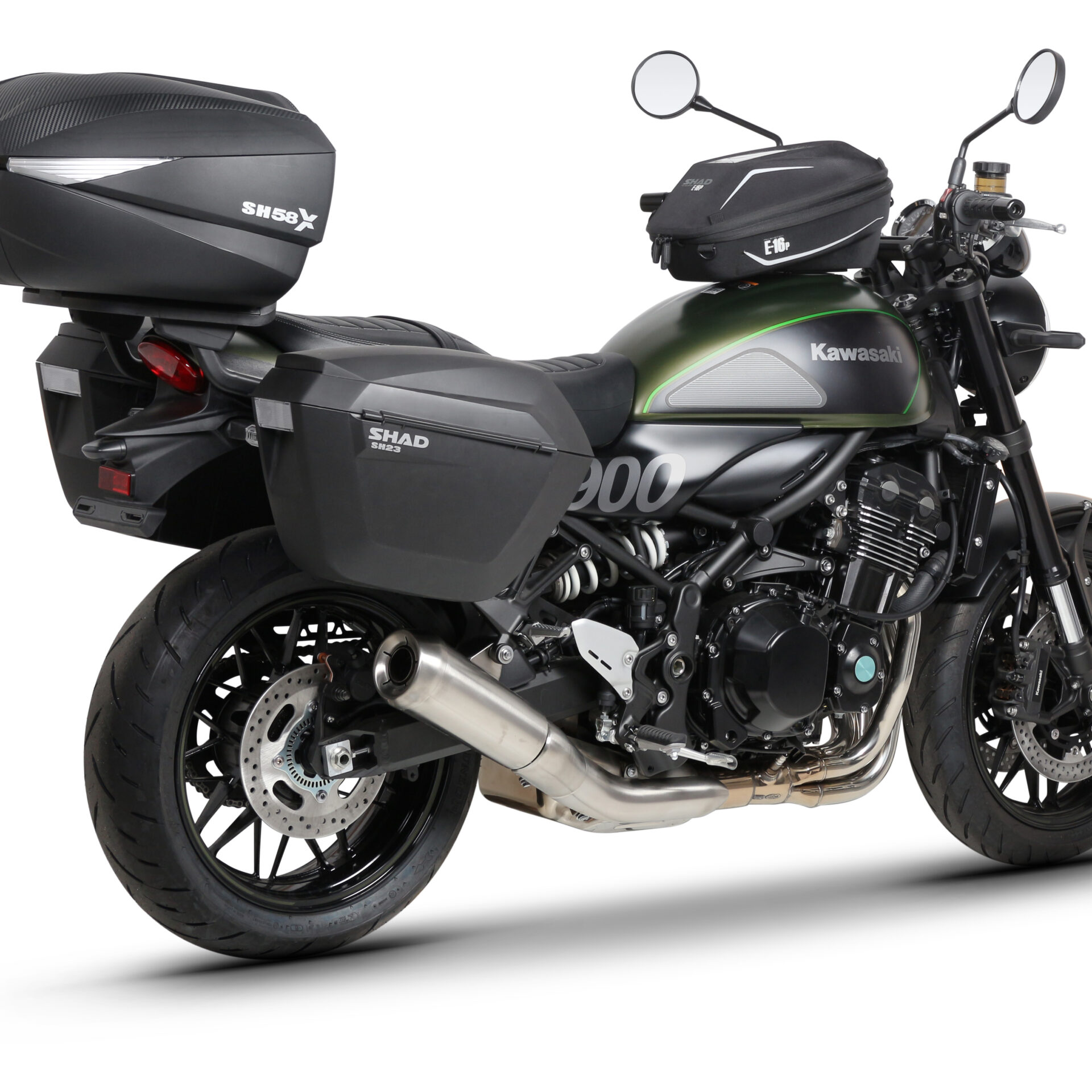 3P SYSTEM SIDE CASE FITTING KIT KAWASAKI Z900RS